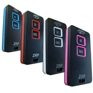 Control Remoto PPA ZAP 2 Botones NEGRO